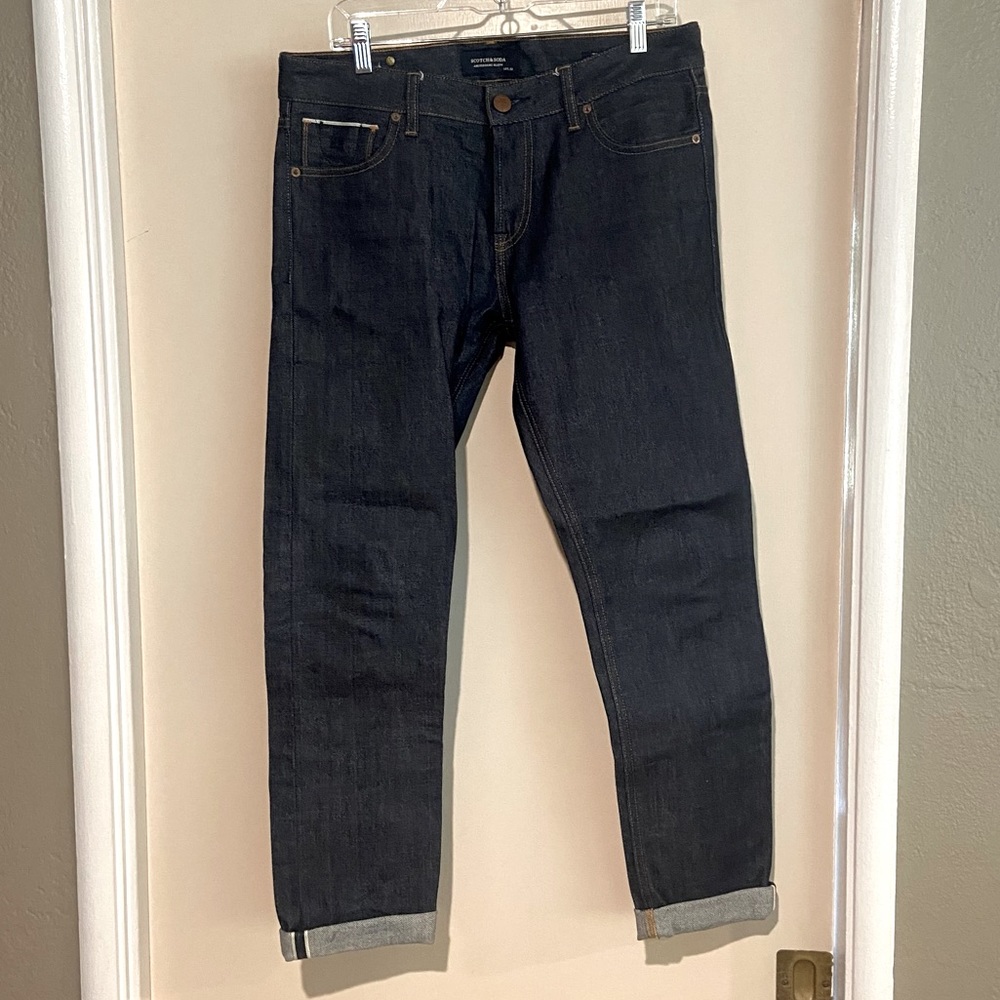 Japanese Raw Denim Jeans by Scotch and Soda